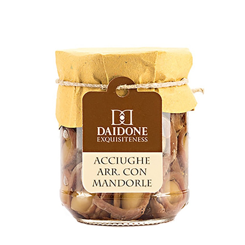 DAIDONE - Acciughe Arrotolate con Mandorle Siciliane