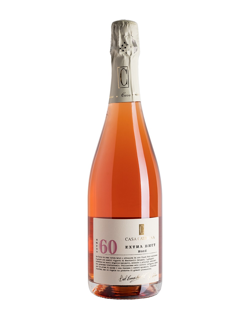 CASA CATERINA - Metodo Classico - Extra Brut ''Cuvée Rosé 60'' 2015